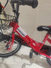 凤凰 Phoenix 儿童自行车 男女宝宝脚踏车儿童初学折叠自行车4-8岁童车 陆寻 中国红 16寸 实拍图