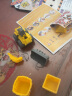 iDoon伦堡沙手工diy男女孩魔力玩具沙原色白沙800g三合一盒装工程建筑套装生日礼物 实拍图