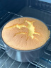 展艺 6寸圆形活底碳钢不沾蛋糕模 戚风海绵蛋糕模乳酪模烘焙工具 实拍图
