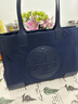 Tory Burch 汤丽柏琦【礼物】 ELLA 小号手提托特包TB 88578 蓝色 405 OS 实拍图