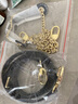 酷奇袋鼠（KUQIDAISHU）酷奇女包2024新款真皮包百搭手提戴妃包托特包七夕情人节礼物女 黑色大号【长24*宽12*高21CM】 实拍图