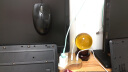 泰山吉运阁（TAISHANJIYUNGE） 水晶球摆件乔迁新居客厅玄关办公室装饰工艺品女生礼物 黄色超大号-直径20cm 实拍图