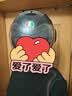 AGV ORBYT摩托车机车半盔冬季双镜片通勤舒适四季男女安全头盔3C认证 黑武士 XL(建议头围59-61) 实拍图