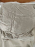 皮尔卡丹（pierrecardin）抱枕靠垫 纯色亚麻沙发抱枕靠垫套加厚仿亚麻 米灰色 45*45cm 晒单实拍图