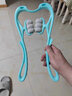 RHOS手动颈椎按摩器颈部六轮滚动夹脖子腰背劲部神器劲椎仪多功能揉捏 【磁疗】六轮滚动·蓝色升级款 实拍图