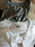 三枪背心男春夏纯棉弹力吊带打底汗衫宽松运动40支新疆精梳棉白色背心 【2件装】白+灰 3XL (115) 实拍图