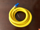 家韵（jiayun）燃气管家用铠装天然气管子加厚连接煤热水器专用防爆液化气管  防爆燃气管2.5米+卡箍*2 实拍图