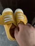 M1&M2童鞋女童帆布鞋男童室内鞋幼儿园室外小白鞋儿童鞋子女学步鞋398 黄色 30 适合脚长18.5cm 实拍图