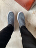 墨登夏季老北京布鞋男新款传统布鞋手工休闲板鞋男士一脚蹬懒人鞋黑色软底透气帆布鞋 灰色T951 41 实拍图