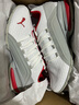 彪马（PUMA）缓震防滑支撑轻便跑步鞋男新款训练运动鞋AXELION193148 白-水泥灰-鲜红色-02 44.5 实拍图