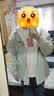 NASA MARVEL官方潮牌联名男装棉服男棉衣外套冬季新款连帽ins美式柔软学生连 绿色 3XL （130斤-180斤） 实拍图