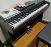 雅马哈（YAMAHA）电钢琴YDP145专业88键重锤立式成人初学儿童家用电子钢琴考级练习 YDP145R棕色+耳机礼包+原装琴凳 实拍图