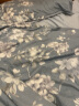 水星家纺床上四件套纯棉被套床单四件套床上用品全棉被罩1.8米床花西雅 晒单实拍图