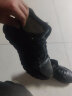 回力男靴马丁靴低帮男士冬季加绒保暖棉鞋工装鞋潮鞋复古休闲运动鞋子 黑色0280（加绒款） 41 实拍图