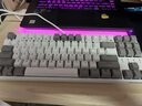 DURGOD 杜伽87/104键笔记本电脑PBT键帽机械键盘全键无冲（办公游戏电竞吃鸡键盘） TAURUS K320天然白 樱桃轴无光 茶轴 实拍图