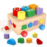 可爱布丁（Keaibuding）儿童多功能几何形状配对盒1-3岁玩具车早教男女孩幼2积木拼装礼物 实拍图
