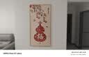 墨派（Mopai）【热销TOP1】玄关装饰画竖版现代简约走廊过道背景墙壁画入户挂画 柿柿如意 80*160cm晶瓷+铝合金边框 实拍图
