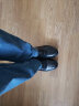 圣伽步skap运动鞋系带透气休闲男皮板鞋A1S07CM3 黑色 40 晒单实拍图