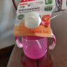 贝亲(pigeon) 吸管杯 双把手 学饮杯 婴儿水杯 儿童水杯 宝宝水杯 玫瑰红 magmag 8个月以上 180ml 实拍图