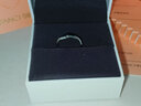 范琦（Fanci）【单戒集合】莫比乌斯环情侣戒指银饰尾男戒生日情人节礼物送女友 共度爱河-女戒 实拍图
