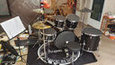 克罗恩顿（ATKOROSKA）架子鼓成人初学者儿童专业考级爵士鼓打击乐器考试专用不扰民 亮黑色5鼓3镲【初学首选】 实拍图