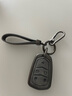 Ewitgo25款凯迪拉克XT5钥匙套XT4 XT6 XTS CT4 CT5男CT6女ATSL扣GT4包壳 A款【5键】高级灰-双扣皮绳款 实拍图