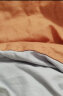 罗莱 家纺100%棉磨毛套件四件套 柔软床上用品纯棉秋冬被套床单枕套 熊熊国度【橘色】 1.8米床(220x250cm) 晒单实拍图