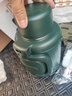 泽辉316不锈钢保温壶茶水分离焖茶壶大容量户外旅行壶便携家用暖瓶壶 绿色 1600ml 实拍图