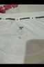 特步（XTEP）女装短袖t恤女夏季服饰女士纯色宽松上衣T恤跑步半袖运动瑜伽服女 白色【店长推荐】 2XL 180 实拍图