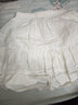 妙奕嘉白色短裙裙子半身裙女秋季2025新款a字裙蓬蓬蛋糕裙小个子百褶裙 852芭蕾风白色勾花短裙 M 【建议90-105斤】 实拍图