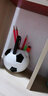 雅臣仕（YASONS）圣诞节礼物足球笔筒笔插创意收纳盒小礼品送男女朋友儿童生日礼物 黑色足球收纳盒1个 实拍图