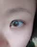 2片装自然美美瞳年抛女彩色隐形眼镜大小直径混血欧美网红同款韩国男士纯欲玫瑰迪迦灰粉棕黑 高冷灰14.0 375 实拍图