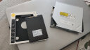 索厉 9.5mm笔记本光驱位SATA硬盘托架硬盘支架 银色 (适合SSD固态硬盘/支持热拔插/SLA22) 实拍图