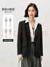 尚都比拉高智感西装女秋季免打理小西服休闲宽松外套气质上衣 实拍图