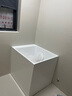 东鹏浴缸小户型家用日式坐式泡澡成人恒温薄边深泡浴缸亚克力独立式 0.8米深泡空缸+座板 实拍图