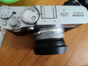 JJC 相机遮光罩 适用于富士X100VI X100V X100F X100S X100V X70 替代LH-X100 配转接环 配件 黑色一代+49mmUV滤镜 实拍图