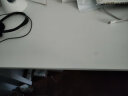 雅美乐电脑桌台式家用办公书桌学习桌中学生简易桌子 白色120*60 实拍图
