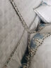 菲梵阁 沙发垫套装防滑布艺定制实木组合皮沙发套罩巾全包四季通用坐垫 梦娜斯-灰色 80×160+20cm花边一片 实拍图