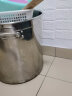 小渝不锈钢桶带盖304不锈钢汤桶加厚汤锅储水桶圆桶米桶卤水桶大汤锅 直径40cm高度40cm 50L 实拍图