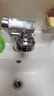 九牧王全铜体面盆水龙头冷热水器二合一洗手盆水龙头万向旋转洗脸盆 【L3冷热】铜体招财猫-银色+80cm管 实拍图