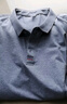 真维斯（Jeanswest）真维斯polo衫男士短袖体恤夏季新款商务休闲翻领衣服半袖薄款男装 505灰色 3XL 实拍图