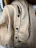 楠子汉卫衣外套男加绒秋冬季新款男士卫衣开衫连帽学生韩版休闲帽衫 卡其色 XL 实拍图