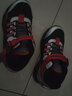 Skechers斯凯奇岚霖系列儿童棉鞋男童冬鞋耐磨大童加绒运动鞋405230L 黑色/多彩色/BKMT 32 实拍图