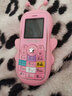 皓轩儿童手机迷你手机中小学生专用【全网通4G】可爱卡通定位网红超薄手机初中电信戒网瘾棒棒机无游戏 粉色【标准版】移动双卡 实拍图