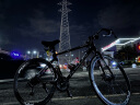 PHILLIPS菲利普公路车自行车成人男700C赛车变速碟刹青少年女学生通勤单车 极速700C 耀石黑 内走线 顺丰 30速 蓝图/顺泰变速 弯把 实拍图