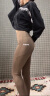 瑞菲璐鲨鱼裤女夏季芭比裤紧身长裤高腰显瘦侧口袋春夏外穿运动瑜伽裤 咖色 XL(120-150斤) 晒单实拍图