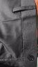 马尼亚袋鼠【次日达可选】夏季薄款西服套装男士修身商务正装外套职业西装整 (西服+西裤+衬衫)黑色7件套 顺丰标快-陆运】拍这个-码数备注 实拍图