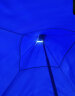 京安通 雨棚遮阳棚 户外加厚遮阳折叠式四脚太阳伞停车棚 3*4.5m蓝 晒单实拍图
