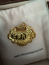 周生生 生生有礼如意长命锁吊坠新生贺礼92148P计价 10.59克(含工费280元) 晒单实拍图