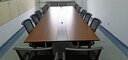 圣黎会议桌长桌洽谈培训桌组职员办公桌4.5米会议桌+16把椅 实拍图